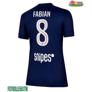 Paris Saint-Germain Fabian Ruiz #8 Hemmatröja Kvinnor 2025-26 Kortärmad